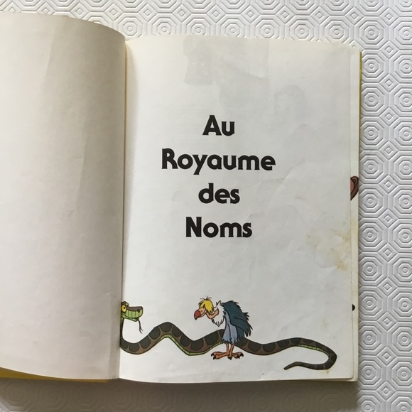 [4/35$] Vintage Disney Book Ay Royaume des Noms 1976 - Picture 3 of 9